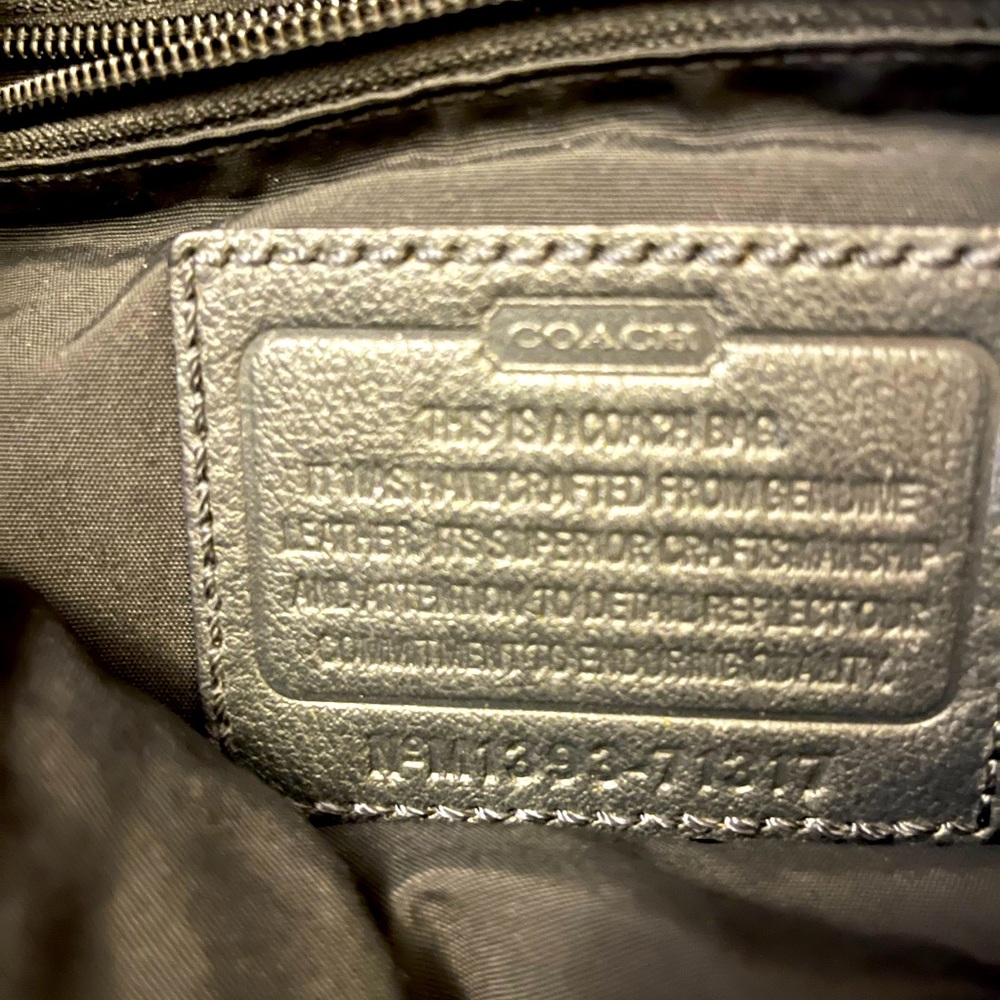 COPY - Coach backpack. Grey and black. Barely used. Many pockets and adjustable…